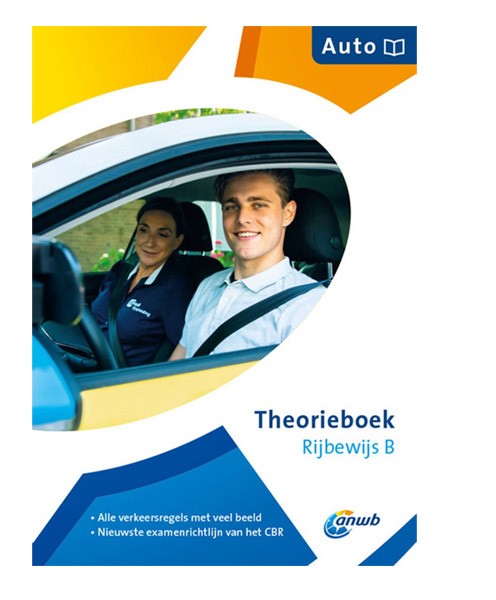 auto theorie boek van de anwb