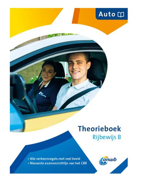 auto theorie boek van de anwb