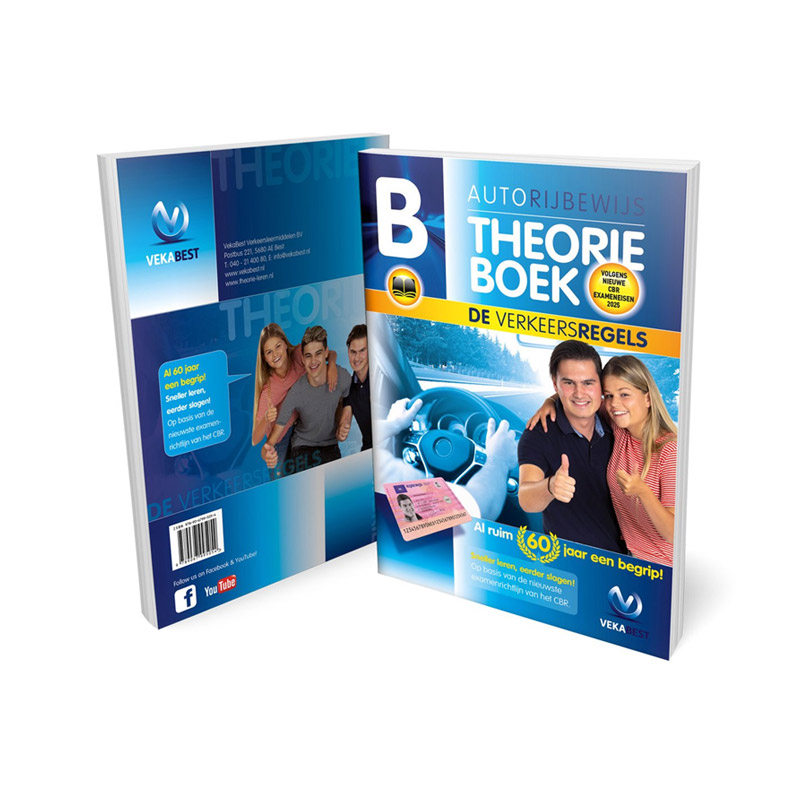 VekaBest theorieboek auto rijbewijs B verpakking